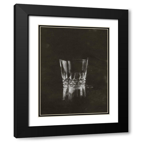 Crystal Barware VIII Black Modern Wood Framed Art Print with Double Matting by Harper, Ethan