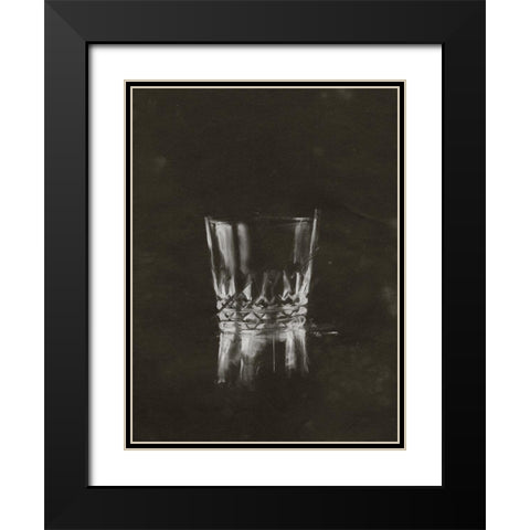 Crystal Barware VIII Black Modern Wood Framed Art Print with Double Matting by Harper, Ethan