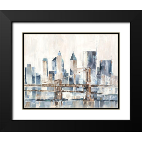 Blue Hour I Black Modern Wood Framed Art Print with Double Matting by Harper, Ethan