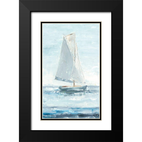 Sailors Delight I Black Modern Wood Framed Art Print with Double Matting by Harper, Ethan