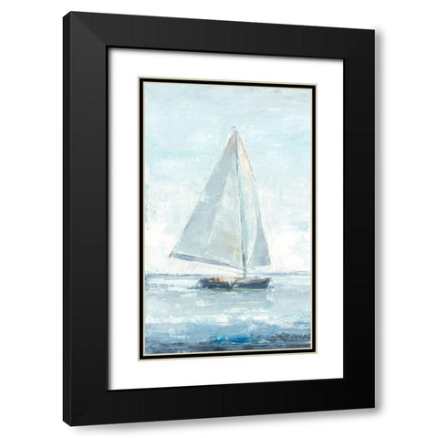 Sailors Delight II Black Modern Wood Framed Art Print with Double Matting by Harper, Ethan