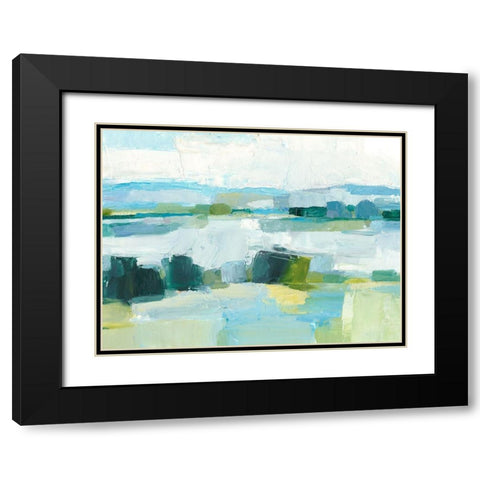 Cool Summer I Black Modern Wood Framed Art Print with Double Matting by Harper, Ethan