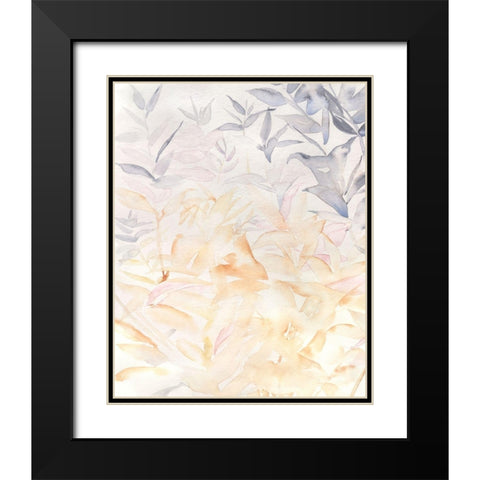 Whispering Boughs II Black Modern Wood Framed Art Print with Double Matting by Parker, Jennifer Paxton