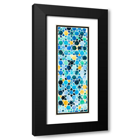 Snow Day II Black Modern Wood Framed Art Print with Double Matting by Ewer, Rebekah