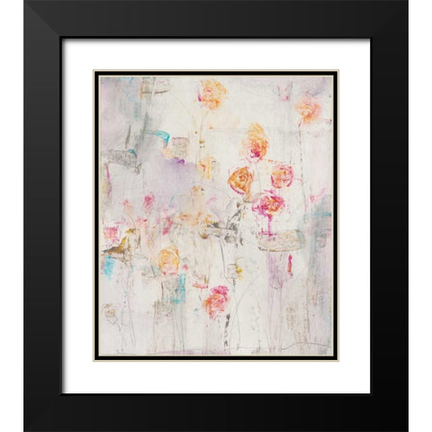 Spotted Garden II Black Modern Wood Framed Art Print with Double Matting by OToole, Tim