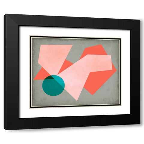 Grey Sunshine I Black Modern Wood Framed Art Print with Double Matting by Chandler, Sharon
