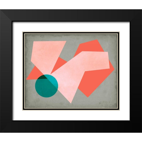 Grey Sunshine I Black Modern Wood Framed Art Print with Double Matting by Chandler, Sharon
