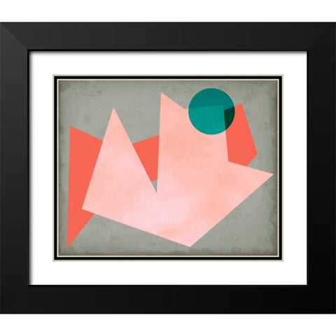 Grey Sunshine II Black Modern Wood Framed Art Print with Double Matting by Chandler, Sharon