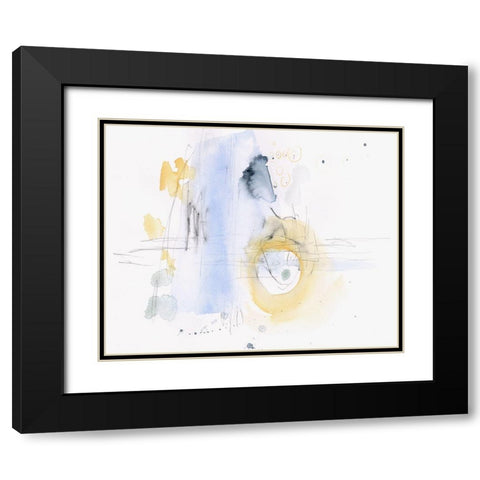 Gathering Remnants I Black Modern Wood Framed Art Print with Double Matting by Parker, Jennifer Paxton