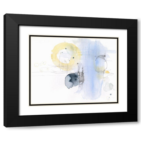 Gathering Remnants II Black Modern Wood Framed Art Print with Double Matting by Parker, Jennifer Paxton