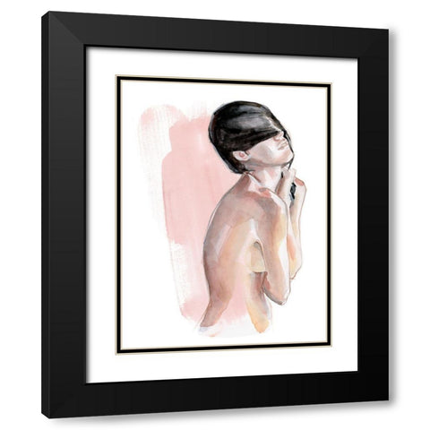 Cold Shoulders I Black Modern Wood Framed Art Print with Double Matting by Parker, Jennifer Paxton