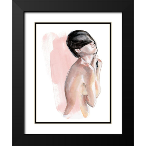 Cold Shoulders I Black Modern Wood Framed Art Print with Double Matting by Parker, Jennifer Paxton