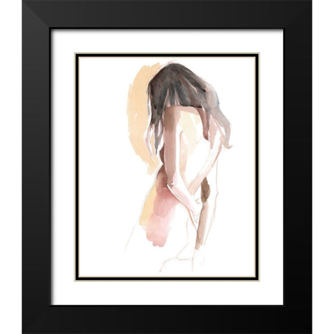 Light Bath Black Modern Wood Framed Art Print with Double Matting by Parker, Jennifer Paxton