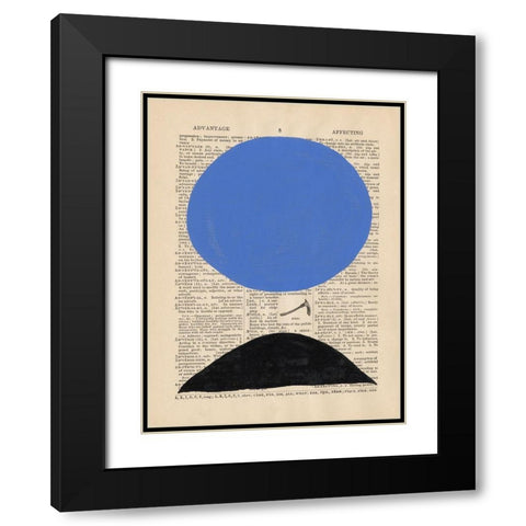 Modern Definition III Black Modern Wood Framed Art Print with Double Matting by Stramel, Renee W.