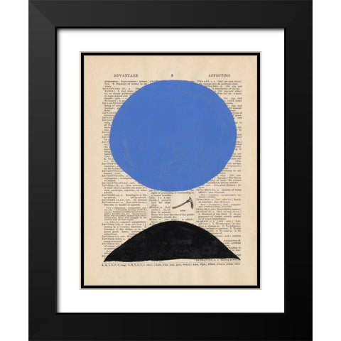 Modern Definition III Black Modern Wood Framed Art Print with Double Matting by Stramel, Renee W.