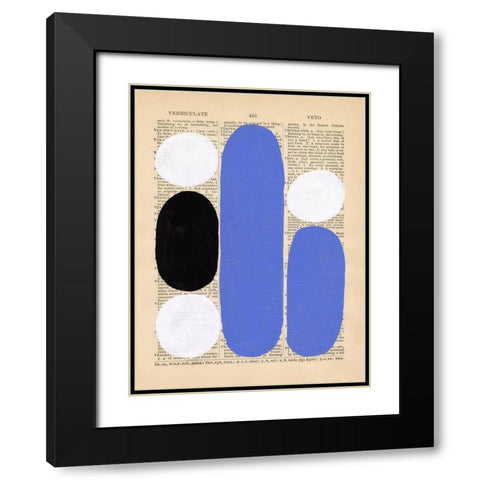 Modern Quotation II Black Modern Wood Framed Art Print with Double Matting by Stramel, Renee W.
