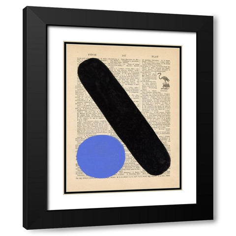 Modern Quotation IV Black Modern Wood Framed Art Print with Double Matting by Stramel, Renee W.