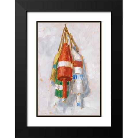 Boat Fenders I Black Modern Wood Framed Art Print with Double Matting by Harper, Ethan