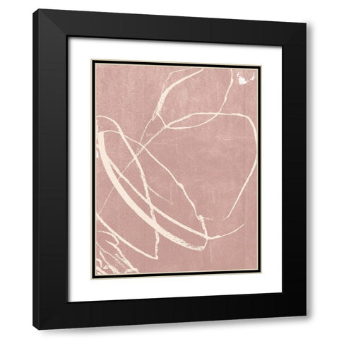 Tactile Reflex I Black Modern Wood Framed Art Print with Double Matting by Parker, Jennifer Paxton