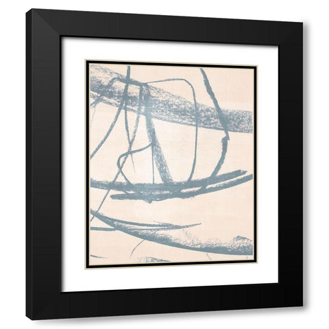 Open Weave III Black Modern Wood Framed Art Print with Double Matting by Parker, Jennifer Paxton