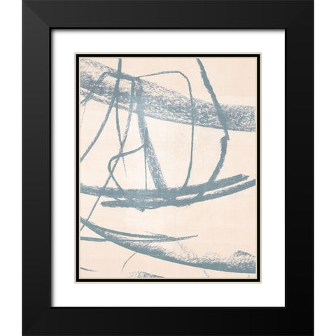 Open Weave III Black Modern Wood Framed Art Print with Double Matting by Parker, Jennifer Paxton