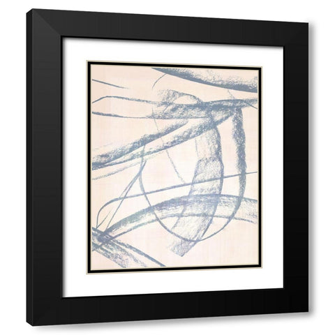 Open Weave IV Black Modern Wood Framed Art Print with Double Matting by Parker, Jennifer Paxton