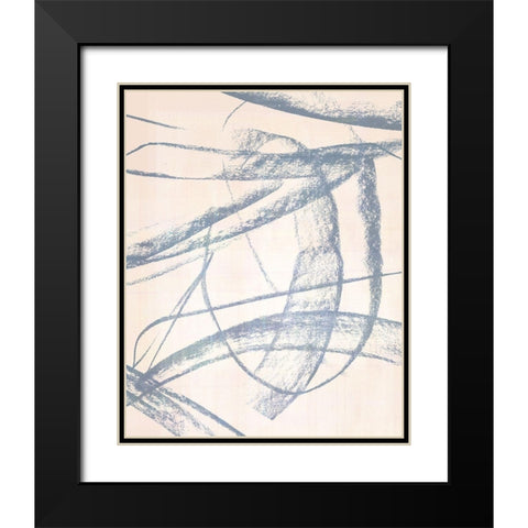 Open Weave IV Black Modern Wood Framed Art Print with Double Matting by Parker, Jennifer Paxton