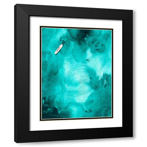On the Outside I Black Modern Wood Framed Art Print with Double Matting by Parker, Jennifer Paxton