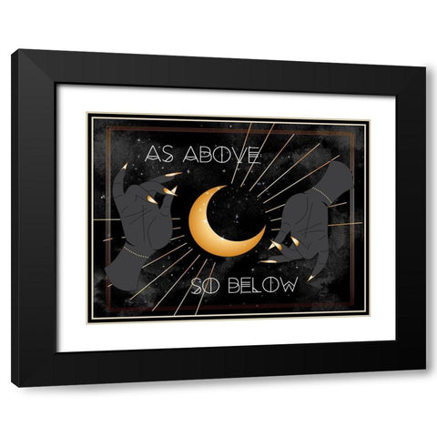 In the Golden Dawn I Black Modern Wood Framed Art Print with Double Matting by Parker, Jennifer Paxton