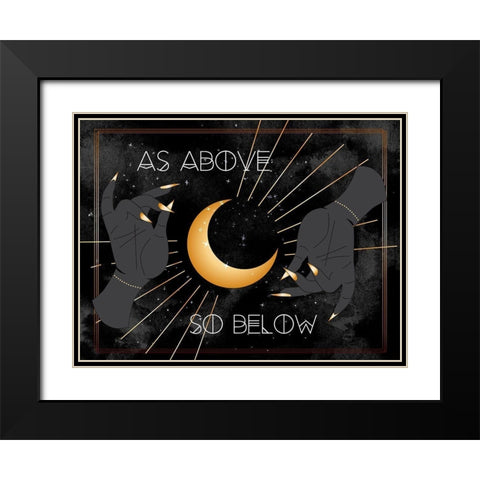 In the Golden Dawn I Black Modern Wood Framed Art Print with Double Matting by Parker, Jennifer Paxton