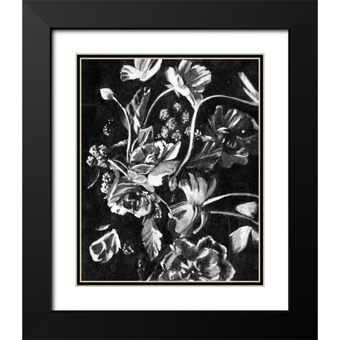 Enchanted Bloom I Black Modern Wood Framed Art Print with Double Matting by Warren, Annie