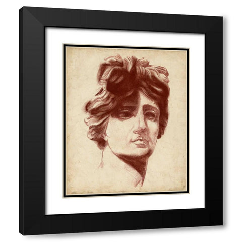 Statuesque Study I Black Modern Wood Framed Art Print with Double Matting by Parker, Jennifer Paxton