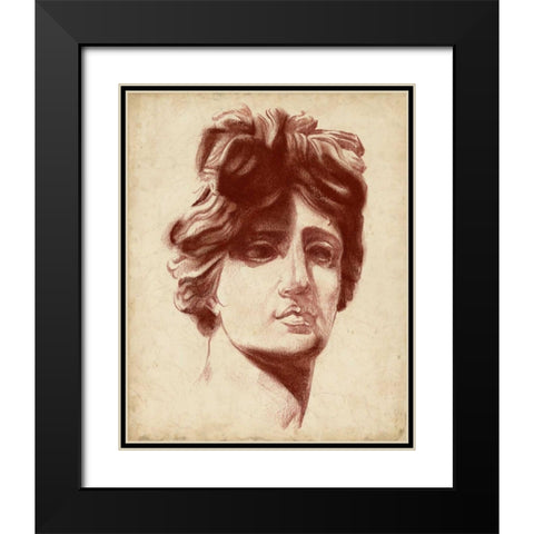 Statuesque Study I Black Modern Wood Framed Art Print with Double Matting by Parker, Jennifer Paxton