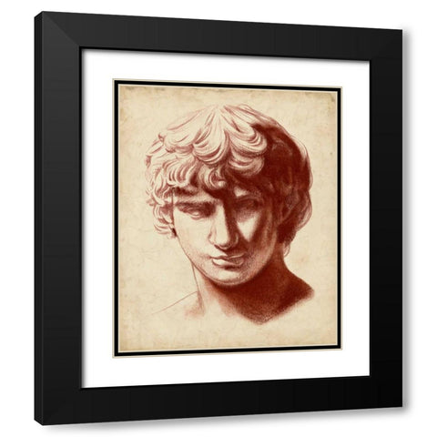 Statuesque Study II Black Modern Wood Framed Art Print with Double Matting by Parker, Jennifer Paxton