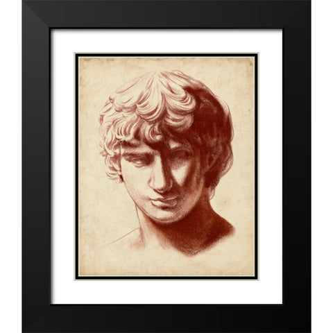 Statuesque Study II Black Modern Wood Framed Art Print with Double Matting by Parker, Jennifer Paxton