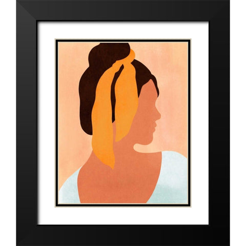 Hang Loose II Black Modern Wood Framed Art Print with Double Matting by Warren, Annie