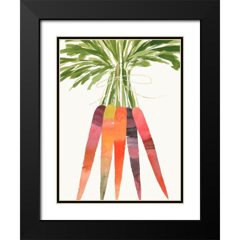 Vibrant Bunch I Black Modern Wood Framed Art Print with Double Matting by Warren, Annie