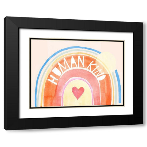 Human Kind I Black Modern Wood Framed Art Print with Double Matting by Parker, Jennifer Paxton