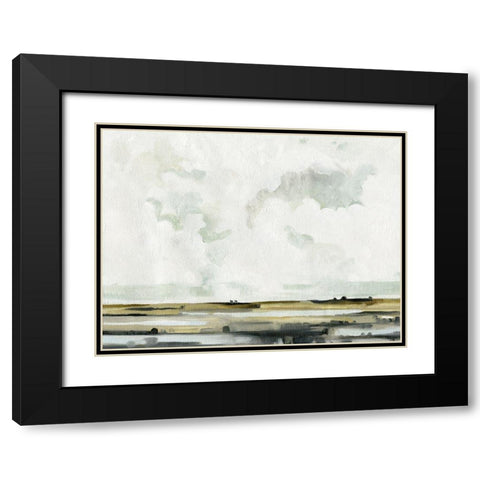 Quiet Moors I Black Modern Wood Framed Art Print with Double Matting by Caroline, Emma
