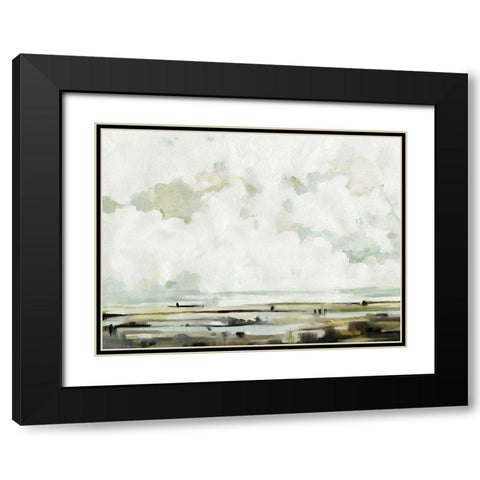Quiet Moors II Black Modern Wood Framed Art Print with Double Matting by Caroline, Emma