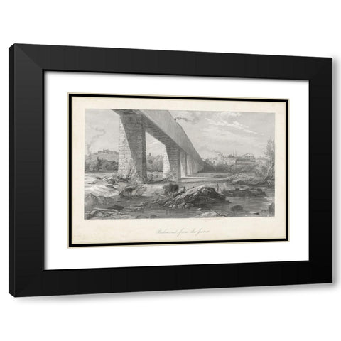 Richmond from the James Black Modern Wood Framed Art Print with Double Matting by Bryant, William Cullen