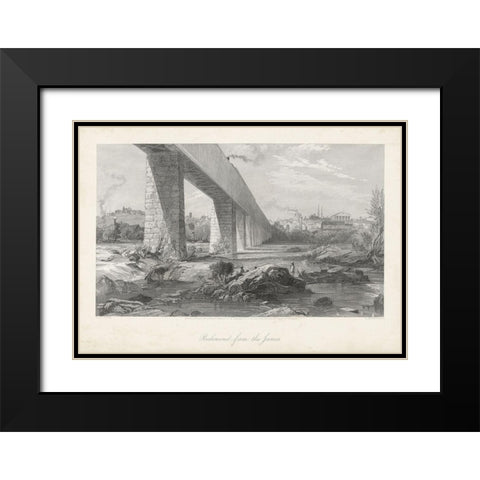Richmond from the James Black Modern Wood Framed Art Print with Double Matting by Bryant, William Cullen
