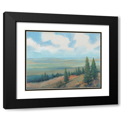Mountain Top I Black Modern Wood Framed Art Print with Double Matting by OToole, Tim