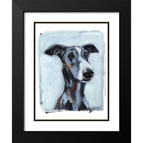 Bestie Portrait II Black Modern Wood Framed Art Print with Double Matting by Parker, Jennifer Paxton