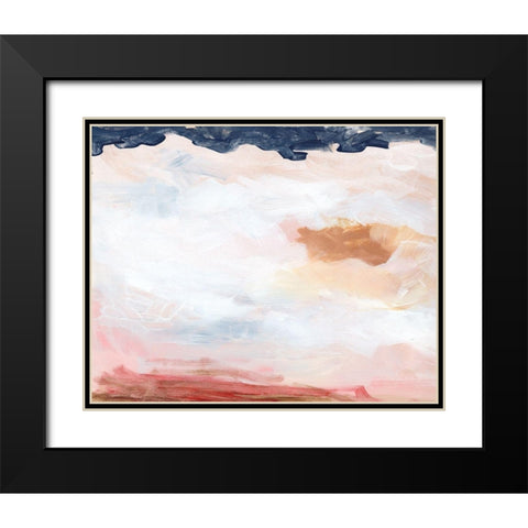 Dusk Clouds II Black Modern Wood Framed Art Print with Double Matting by Parker, Jennifer Paxton