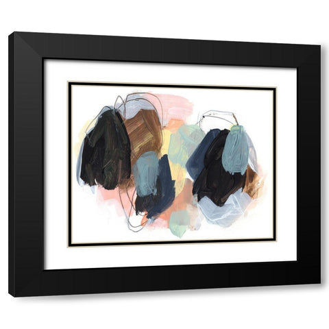 Boulders I Black Modern Wood Framed Art Print with Double Matting by Parker, Jennifer Paxton