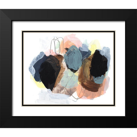 Boulders II Black Modern Wood Framed Art Print with Double Matting by Parker, Jennifer Paxton