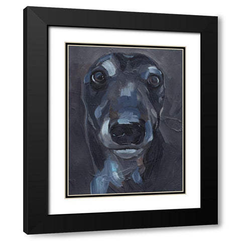 Good Boy II Black Modern Wood Framed Art Print with Double Matting by Parker, Jennifer Paxton