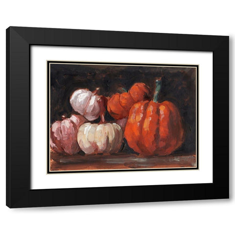 Autumn Still Life II Black Modern Wood Framed Art Print with Double Matting by Parker, Jennifer Paxton
