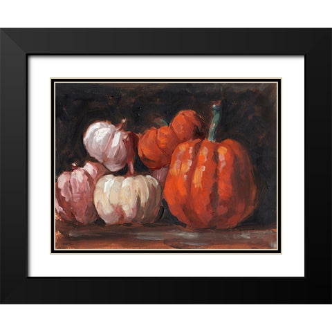 Autumn Still Life II Black Modern Wood Framed Art Print with Double Matting by Parker, Jennifer Paxton